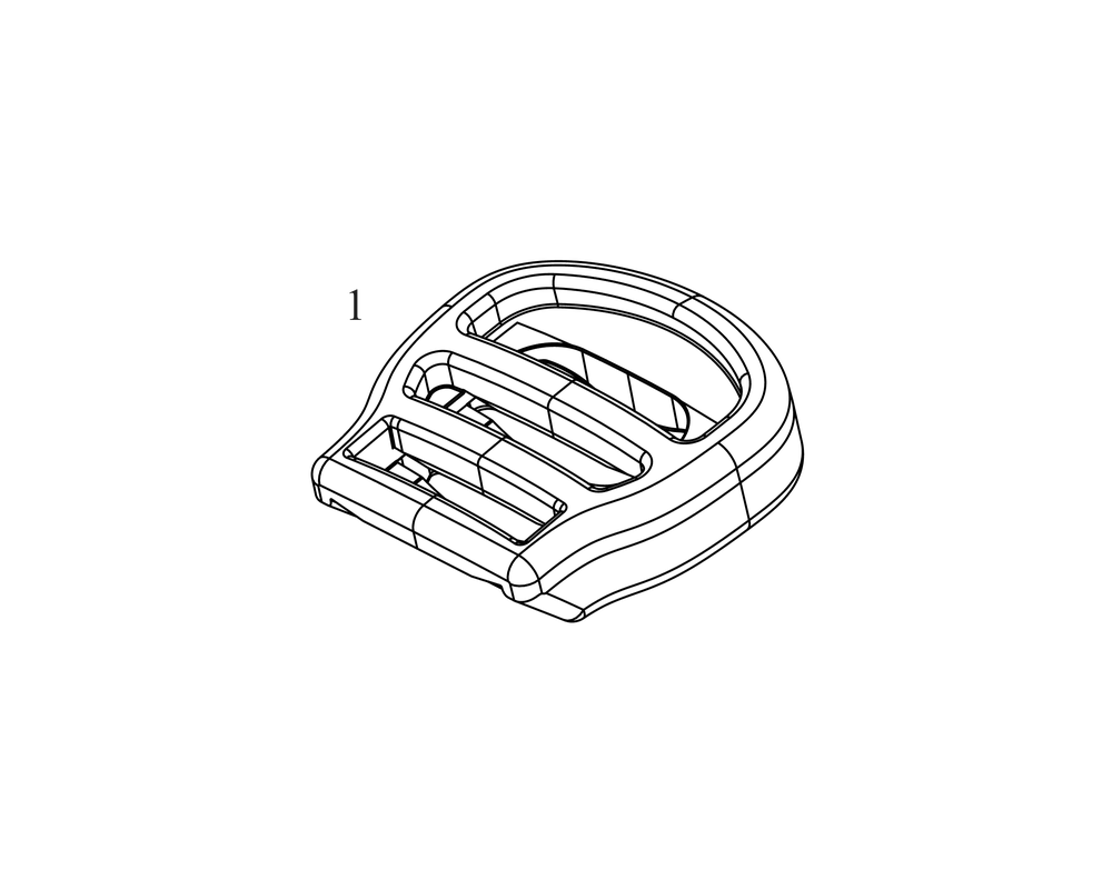 Height Adjustment Knob Diagram and Parts List for SCP21E (18AEB9C5B10)(2021) Cub Cadet Lawn Mower